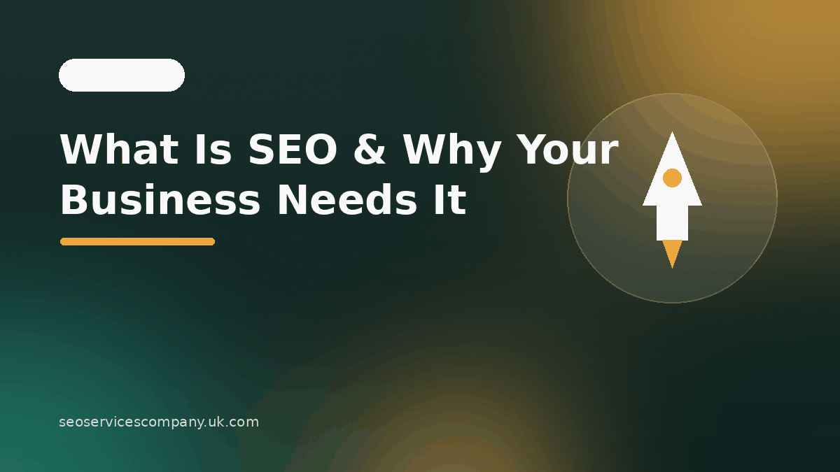What Is SEO and Why Your Business Needs It in 2026 — cover illustration